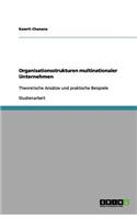 Organisationsstrukturen multinationaler Unternehmen