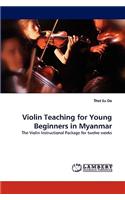 Violin Teaching for Young Beginners in Myanmar