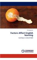 Factors Affect English learning