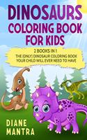Dinosaurs Coloring Book for kids
