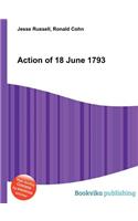 Action of 18 June 1793: (English)