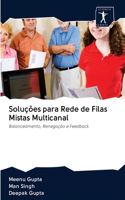 Soluções para Rede de Filas Mistas Multicanal