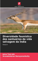 Diversidade faunística dos santuários de vida selvagem da Índia