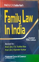 Family Law In India By Prof. G.G.V.Subba Rao