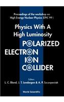 Physics with a High Luminosity Polarized Electron Ion Collider - Proceedings of the Workshop on High Energy Nuclear Physics (Epic 99)