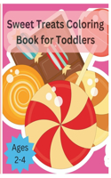 Sweet Treats Coloring Book for Toddlers