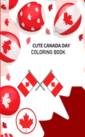 Cute Canada Day Coloring Book