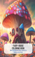 Fairy House Coloring Book