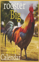 rooster Big: 2021 Wall & Office Calendar, 12 Month Calendar