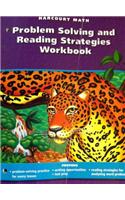 Harcourt School Publishers Math California: Problem Solving/Reading Strategies Workbook Grade 6