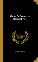 Cours De Géométrie Descriptive ...