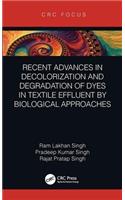 Recent Advances in Decolorization and Degradation of Dyes in Textile Effluent by Biological Approaches