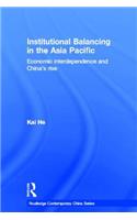 Institutional Balancing in the Asia Pacific