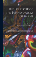 Folklore of the Pennsylvania Germans