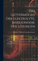 Das Leitvermögen der Elektrolyte, Insbesondere der Lösungen