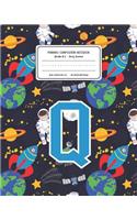 Primary Composition Notebook Grades K-2 Story Journal Q