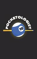 Pocketologist: 6x9 Billiards - dotgrid - dot grid paper - notebook - notes