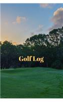 Golf Log: Golf Log Book - Keep Track of your Game - 105 Individual game sheets - Small Size 6" x 9"