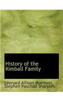 History of the Kimball Family