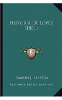 Historia De Lopez (1881)