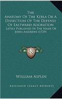 The Anatomy Of The Kebla Or A Dissection Of The Defense Of Eastward Adoration