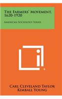Farmers' Movement, 1620-1920