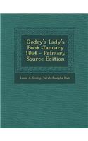 Godey's Lady's Book January 1864: (English)