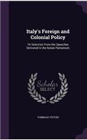 Italy's Foreign and Colonial Policy
