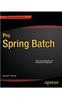 Pro Spring Batch