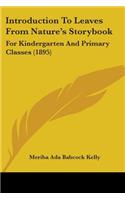 Introduction To Leaves From Nature's Storybook