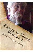 Poetry to Share, Volume 1