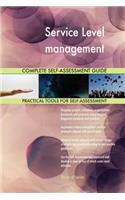 Service Level management Complete Self-Assessment Guide