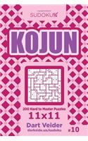 Sudoku Kojun - 200 Hard to Master Puzzles 11x11 (Volume 10)