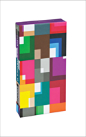 Colorful Geometrics II Quicknotes: Our Standard Size Set of 20 Notecards in a Box with Magnetic Closure