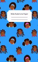 African American Pride Art Theme Notebook