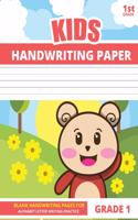 Handwriting Paper for Kids Grade 1