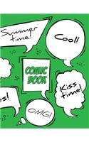 Draw Your Own Comics/Blank Comic Journal - 24 Pages of Fun Comic - A Large 8.5