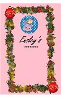 Ensley First Name Ensley Notebook: Lined Notebook / Journal Gift, 120 Pages, 6x9, Soft Cover, Matte Finish