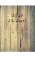 2020 Planner: Daily Weekly and Monthly Planner - January 2020 to December 2020 - Organizer & Diary - To do list - Notes - Month's Focus - Country cover with Vinta
