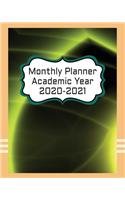 Monthly Planner Academic Year 2020-2021