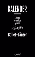 Kalender für Ballet-Tänzer