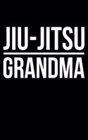 Jiu- Jitsu Grandma: Lined A5 Notebook for Martial Artists