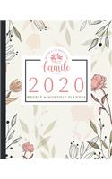 2020 Planner Weekly & Monthly Planner - Creating A Life Worth Living Camile Planners