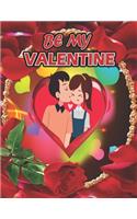 Be My Valentine: A Fun Valentine's Day Coloring Book of Hearts (VOL-1)