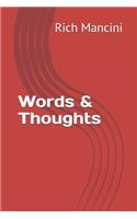 Words & Thoughts