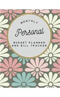 Monthly Personal Budget Planner and Bill Tracker