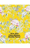 2019 - 2023 Cherry Blossom Monthly Planner