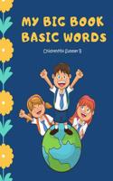 My Big Book Basic Words: High frequency words flash cards activity kids books. Learning to read ABC, Sight Word, Fruit, Number, Shape, Toys games for children ages 3-6 year 