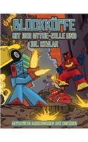 Aktivitäten ausschneiden und einfügen (Blockköpfe - mit der Sythe-Zelle und Dr. Kevlar): Dieses Blockköpfe Papier -Bastelbuch für Kinder kommt mit 7 speziell ausgewählten Blockkopf-Charakteren und 1 Schwebeboard(3 Aktivitäten Ausschneiden Und Einfügen)