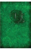 Monogram I Blank Book: Notebook Journal Sketch